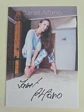 Janet alfano autogramm gebraucht kaufen  Möckmühl