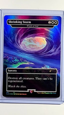 Magic The Gathering 2022 Magic The Gathering Secret Lair Foil 441 Shrinking Storm/Wrath of God segunda mano  Embacar hacia Mexico