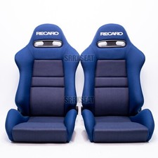 Usado, 【1 PAR】AUTÊNTICO RECARO SR4 WILDCAT totalmente azul muito bom estado comprar usado  Enviando para Brazil