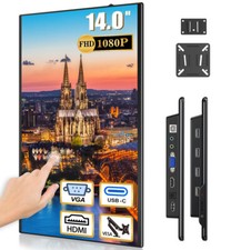 Monitor portátil 14" IPS monitor sensível ao toque 1920x1080 monitor de laptop USB C HDMI comprar usado  Enviando para Brazil