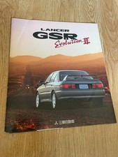LANCER EVOLUTION II 2 BROCHURA RS GSR RARO EVO CD9A CE9A RALLIART PEÇAS OPCIONAIS comprar usado  Enviando para Brazil