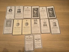 Sterbebilder soldaten 1x gebraucht kaufen  Teising
