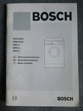 Gebrauchsanweisung bosch wfs gebraucht kaufen  Berlin