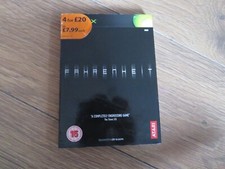Capa deslizante Fahrenheit Original Xbox Video versão Reino Unido entrega rastreada comprar usado  Enviando para Brazil