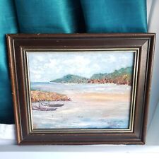 Framed boats oil for sale  BEXHILL-ON-SEA