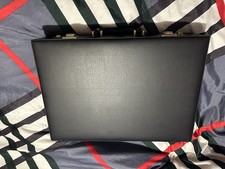Leather briefcase hard for sale  CWMBRAN