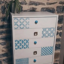 Meuble bois blanc d'occasion  Bozouls
