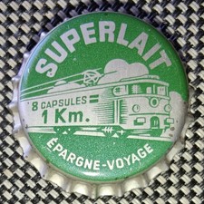 Ancienne capsule lait d'occasion  Fagnières