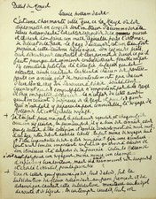 Manuscript henri regnier d'occasion  Expédié en Belgium