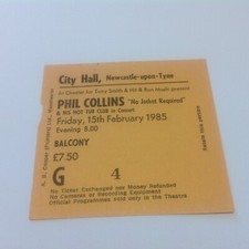 Concert ticket phil for sale  NORTH SHIELDS
