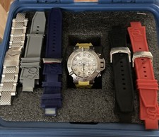 Usado, **INVICTA** Relógio Sub Aqua Noma III com 5 pulseiras substituíveis em estojo de plástico rígido  comprar usado  Enviando para Brazil