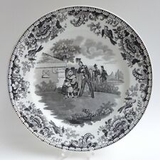 Assiette faïence fine d'occasion  Paris XVIII