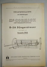 Catalogo ricambi mccormick usato  Spedire a Italy