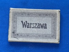 Używany, Laporello 12x pocztówka Warszawa Warszawa Polska ≈ 1915 Nakladem Ostrowskiego na sprzedaż  Wysyłka do Poland
