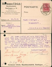 Ansichtskarte esslingen herman gebraucht kaufen  Ortrand