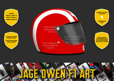 Siffert helmet stickers for sale  WHITLAND