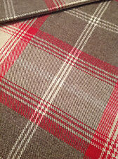 Dunelm red check for sale  SUNDERLAND
