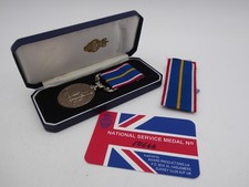 national service medal for sale  EXETER