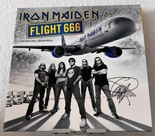 ORIGINAL Autogramm von Steve Harris. Auf VINYL 12". IRON MAIDEN "FLIGHT 666" comprar usado  Enviando para Brazil