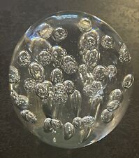 Vintage glass paperweight for sale  LONDON