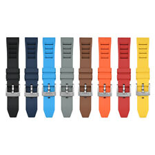Pulseira de relógio de borracha premium 19mm 20mm 21mm 22mm 24mm pulseira de relógio FKM, usado comprar usado  Enviando para Brazil