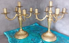 Paire chandelier laiton d'occasion  Souillac