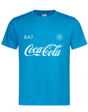 Shirt azzurri napoli usato  Napoli