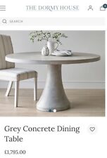 Grey concrete dining for sale  MARLOW