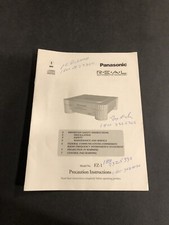 manual de instruções panasonic 3do fz-1 comprar usado  Enviando para Brazil