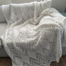Crochet knit blanket for sale  Reseda