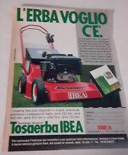 Pubblicità tosaerba ibea usato  Pontecagnano Faiano