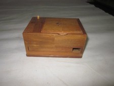 Wooden cigarette box for sale  READING
