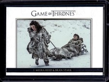 Juego de Tronos 2018 Meera Reid y Bran Stark #DL48 segunda mano  Embacar hacia Mexico