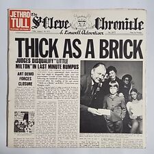 Disco de vinil JETHRO TULL - 'Thick As A Brick' 12" G/Fold 1972 AGOSTO. PRENSAGEM, usado comprar usado  Enviando para Brazil