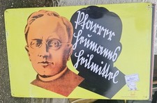 Blechschild pfarrer heumanns gebraucht kaufen  Remseck am Neckar