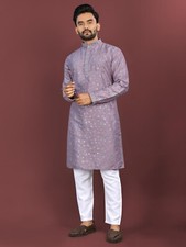Hommes kurta ensemble d'occasion  Expédié en France