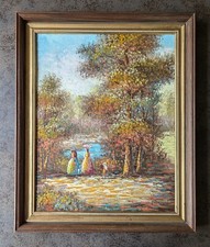 Damen waldsee gemälde gebraucht kaufen  Erfurt