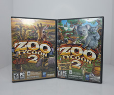 Pacote de expansão Zoo Tycoon 2 espécies ameaçadas e aventura africana. PC comprar usado  Enviando para Brazil