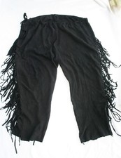 Vtg black suede for sale  USA