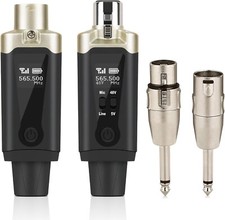 Transmissor e receptor XLR sem fio e receptor transmissor de guitarra sem fio, comprar usado  Enviando para Brazil