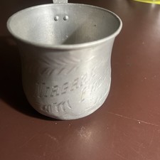 Copo de bebê vintage de lata gravado “Niagara Falls”, 2,5 pol., lembrança comprar usado  Enviando para Brazil