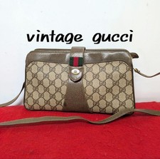 Bolsa de ombro Gucci Sherry Line couro antigo clássica vintage usada comprar usado  Enviando para Brazil