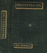 Codice procedura civile usato Codice procedura civile usato  Italia