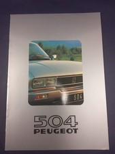Catalogue brochure peugeot d'occasion  Corbie