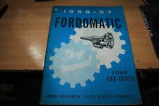 1956 ford fordomatic for sale  LEICESTER