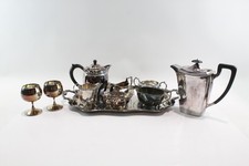 silver plated tea set for sale silver plated tea set for sale  LEEDS