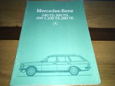 1982 mercedes benz for sale  BEDFORD