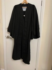 Black graduation robe for sale  LONDON