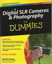 Digital SLR Cameras and Photography For Dummies - David D Busch - Good - Pape... segunda mano  Embacar hacia Mexico