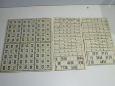 Vecchio tabellone tombola usato  Salerno